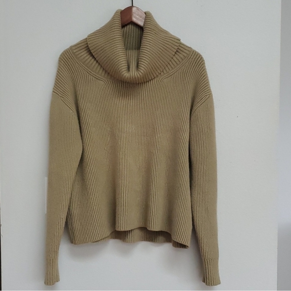 Roolee thick rib knit turtleneck sweater